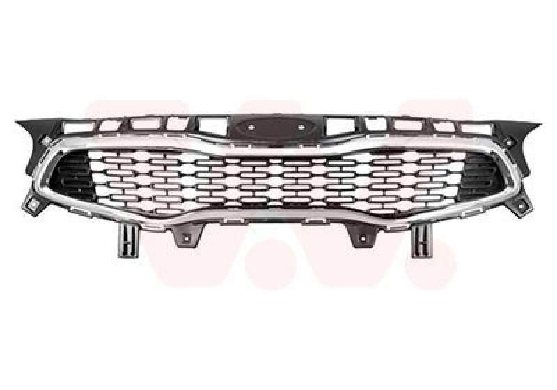 Image of VAN WEZEL Radiator Grille VAN WEZEL 8568514