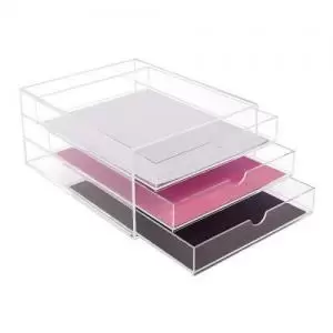 Image of Osco Clear Acrylic 3 Tier Sorter 32873DT