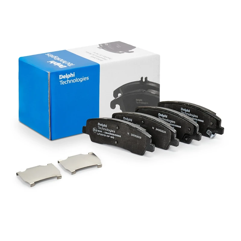 Image of DELPHI Brake pad set DELPHI LP3878