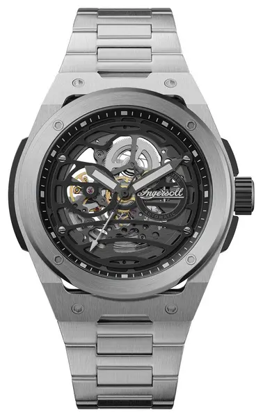 Image of Ingersoll I15203 THE SPRINGFIELD Automatic (48mm) Black Watch