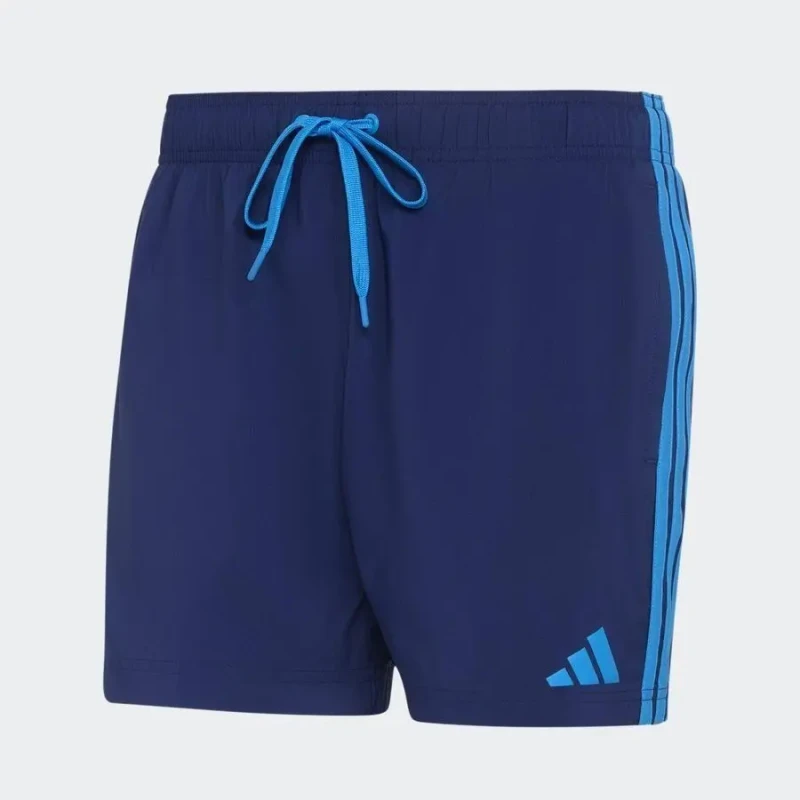 Image of Swim shorts adidas 3-Stripes 5″ Bleu Male M