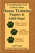 Image of everything you need to know about house training puppies and adult dogs