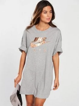 Image of Nike Sportswear Air Dress Grey Heather Grey Heather Size L Women