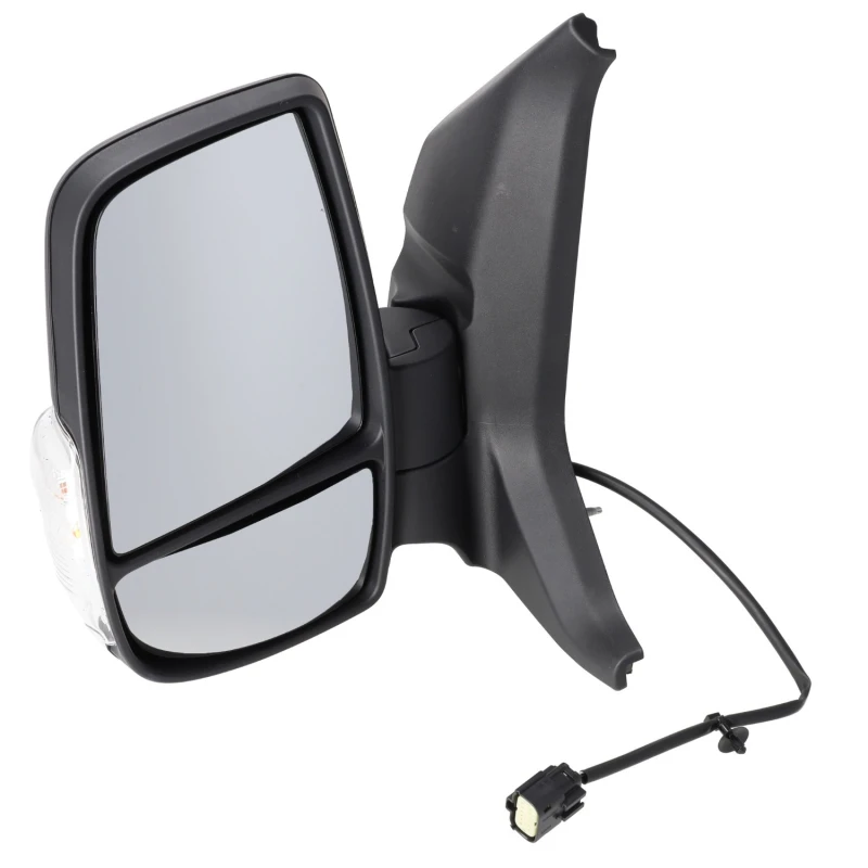 Image of FEBI BILSTEIN 198363 Wing mirror Left, Manual, Short mirror arm Outside Mirror (50)