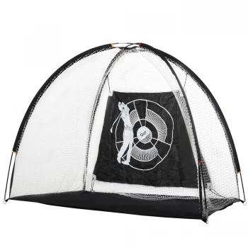 Image of HOMCOM Golf Practice Net with Target Hitting Cloth for Backyard Driving Range Chipping Net with Carry Bag for Indoor & Outdoor Sports Training