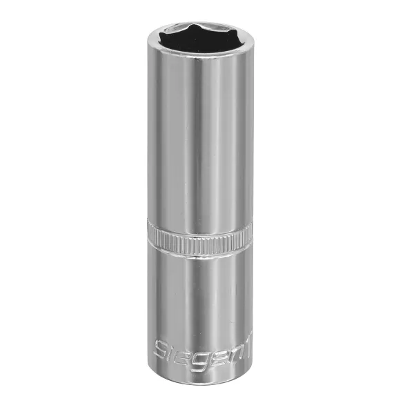 Image of Genuine SEALEY S0673 WallDrive® Socket 17mm Deep 1/2Sq Drive