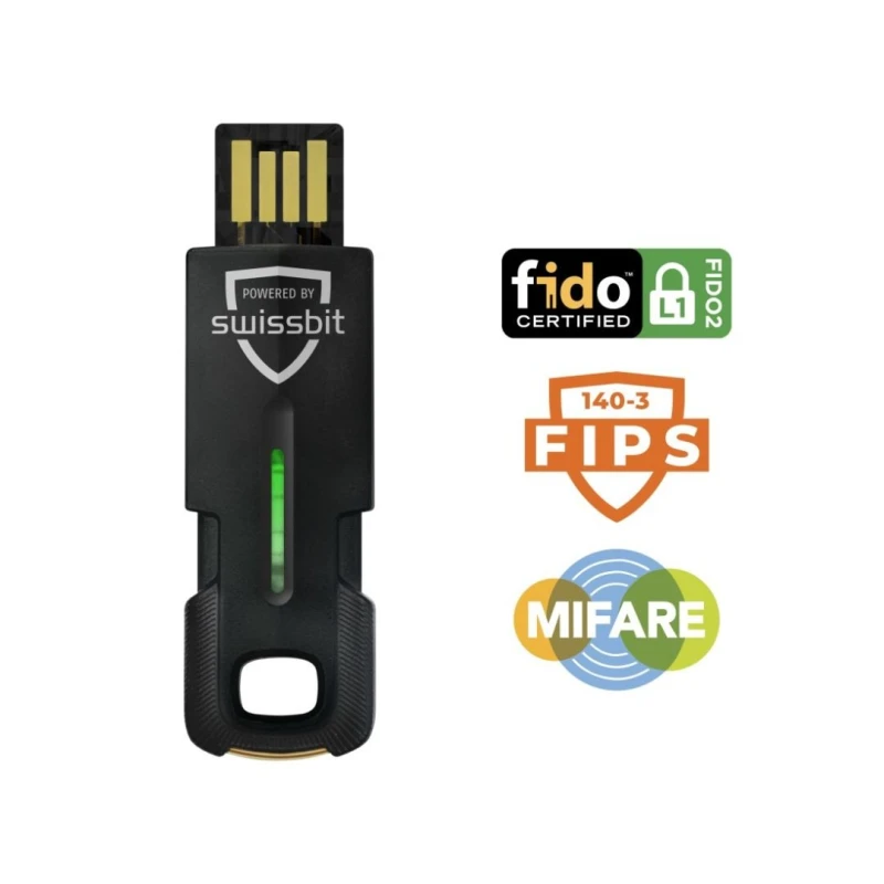 Image of Swissbit iShield Key 2 FIDO2 MIFARE USB-