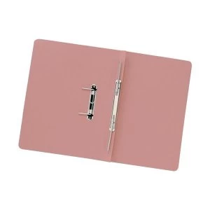 Image of Guildhall Foolscap 315gm2 35mm Spine Manilla Transfer File Pink Pack of 50