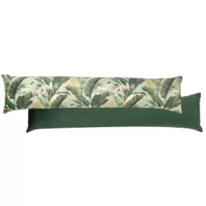 Image of Manyara Leaves Draught Excluder Green