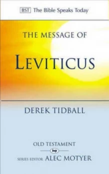 Image of The Message of Leviticus by Derek Tidball Paperback