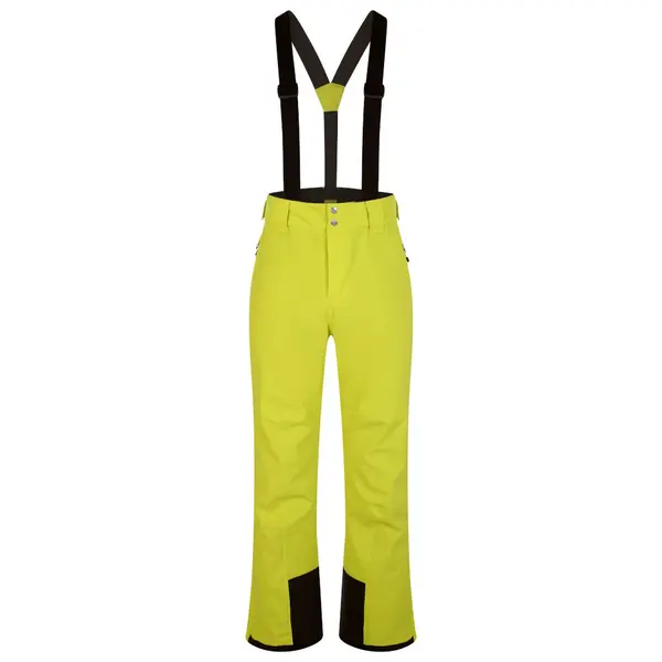 Image of Dare 2b Mens Achieve II Waterproof Breathable Ski Trousers XXL - Waist 42 - 44', (107 - 112cm) Neon Spring DMW486-4KW-XXL