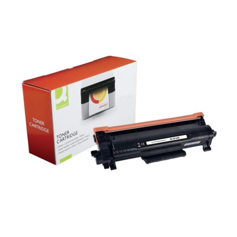 Image of Q-Connect Q-Connect Brother TN-2510XL Compatible Toner Cartridge High Yield Black OB2510XL OB2510XL