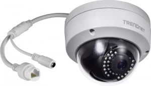 image of TRENDnet Indoor/outdoor 1MP H.264 PoE IR Dome Network Camera