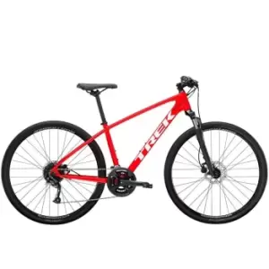 Image of Trek Dual Sport 2 Hybrid Bike - Red