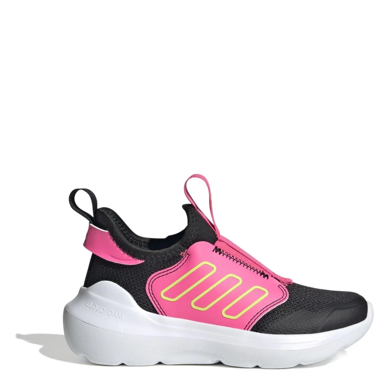Image of adidas Tensaur Comfort Shoes Childrens Black/Pink female C10 (28)