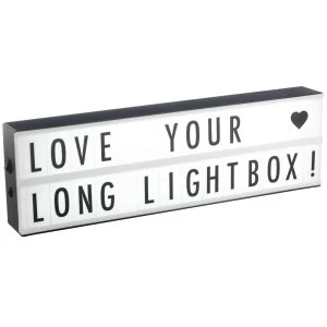 image of Gingersnap 2 Line Landscape Light Box