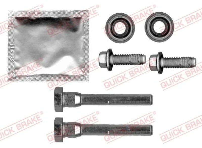 Image of QUICK BRAKE Guide sleeve kit, brake caliper QUICK BRAKE 113-0015X