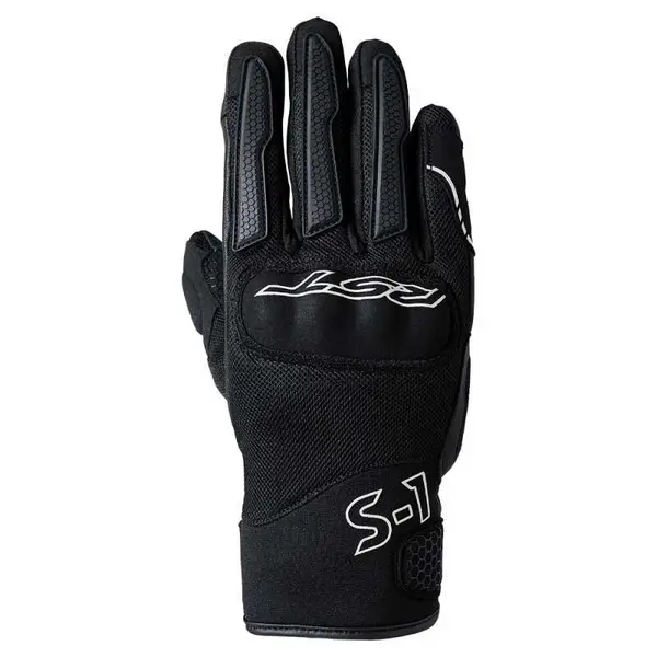 Image of RST S1 Mesh Ce Mens Glove Black White Size 7