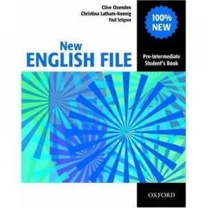 Image of New English File. Pre-Intermediate Students Book by Clive Oxenden Paperback