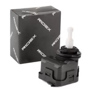 Image of RIDEX Headlight Motor 700C0004 Headlight Leveling Motor,Control, headlight range adjustment VW,AUDI,FIAT,Golf IV Schragheck (1J1)