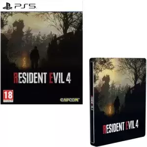 Image of Resident Evil 4 Remake Steelbook Edition PS5 Game