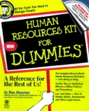 Image of human resources kit for dummies