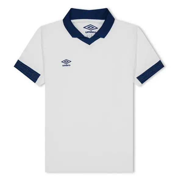 image of Umbro Essential Team Short Sleeved Junior boys - White 7 - 8 Years