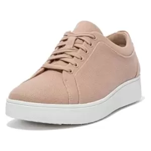 image of Fit Flop Womens Rally Canvas Trainers UK Size 5 (EU 38)