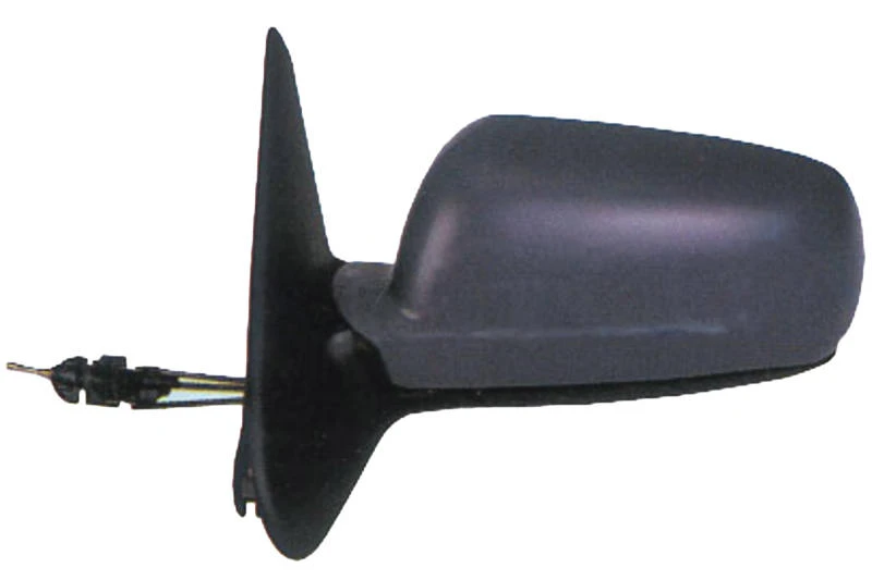 Image of PRASCO ST5207114 Wing mirror Left, black, Manual, Internal Adjustment, Smooth, Paintable Outside Mirror (50)