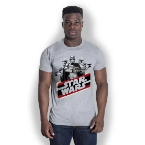 Image of Star Wars - Episode VII Phasma Unisex Large T-Shirt - Grey
