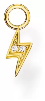 image of Thomas Sabo EP018-414-14 Sterling Silver 18k Yellow Gold Jewellery