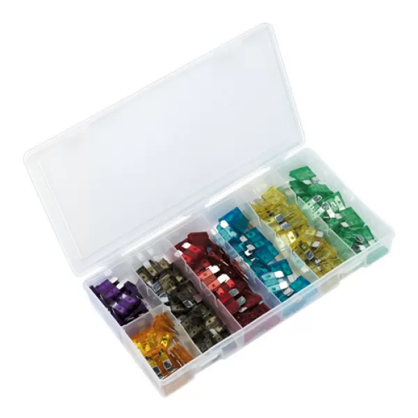 Image of Genuine SEALEY BCF120 Automotive Standard Blade Fuse Assortment 120pc