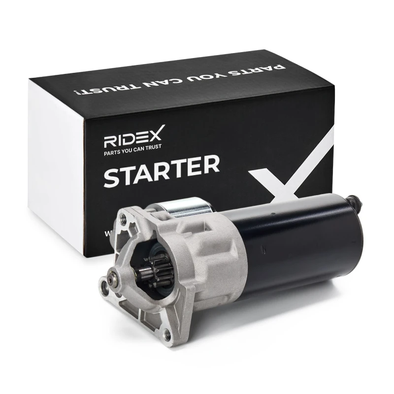 Image of RIDEX REMAN 2S0265R Starter motor 1,7kW, 12V, Number of Teeth: 10,11 Starter (2)