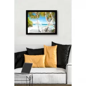Image of SC0986 Multicolor Decorative Framed MDF Painting