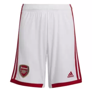 image of 2022-2023 Arsenal Home Shorts (White) - Kids