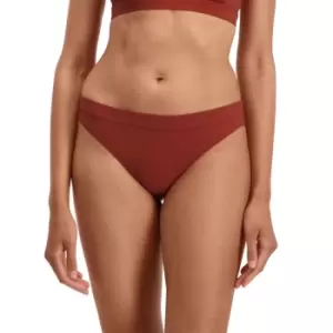 Image of Puma Sporty Brazilian Bikini Bottom Brown Lrg / 12-14