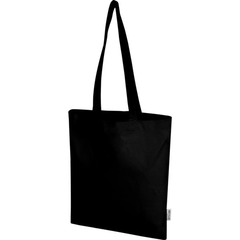 Image of Floso Womens Madras Cotton 7L Tote Bag in Black Female One Size