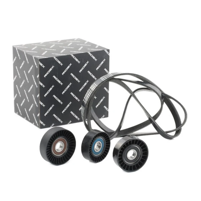 Image of RIDEX 542R0740 V-ribbed belt set V-Ribbed Belt Set (542)