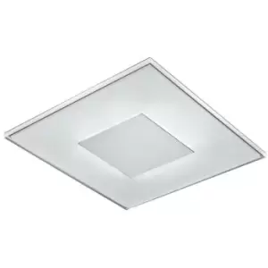 image of Netlighting Modern LED Flush Ceiling Light White, Warm White 3000K 1200lm