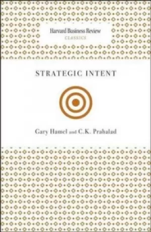 Image of Strategic intent by Gary Hamel