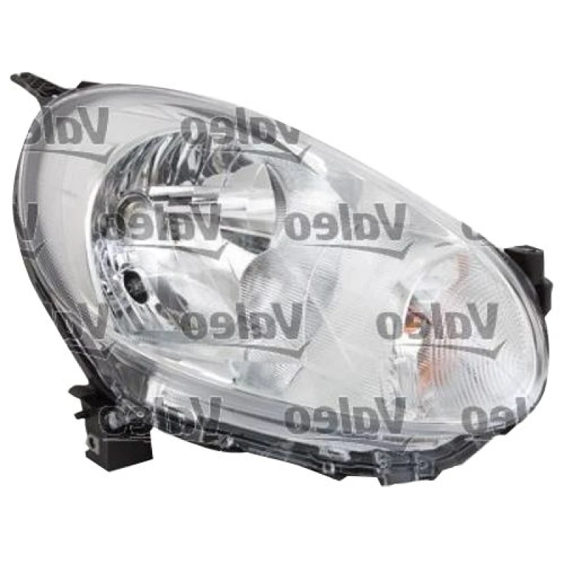Image of VALEO 044488 Headlights W5W, Right, without motor for headlamp levelling, Halogen Headlight (259)