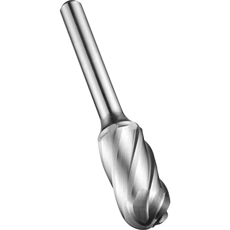 Image of Dormer P835 Bright Ball Nosed Cylinder Carbide Burr P8359.6X6.0 Diameter Cut: 9.6mm