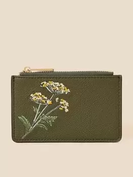 image of Accessorize Embroidered Floral Cardholder