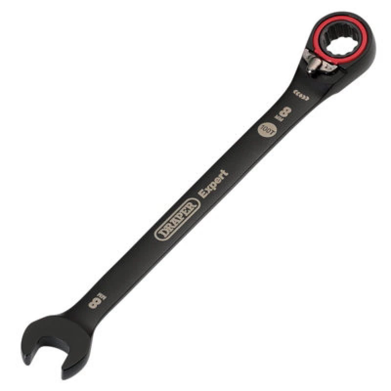 Image of Draper Expert Hi Torq Reversible Ratchet Combination Spanner 03898 Size: 8mm