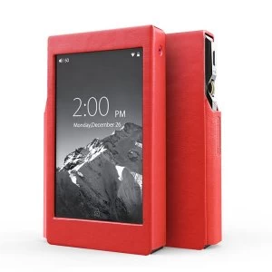 image of FiiO X5 3rd Gen Red Leatherette Case