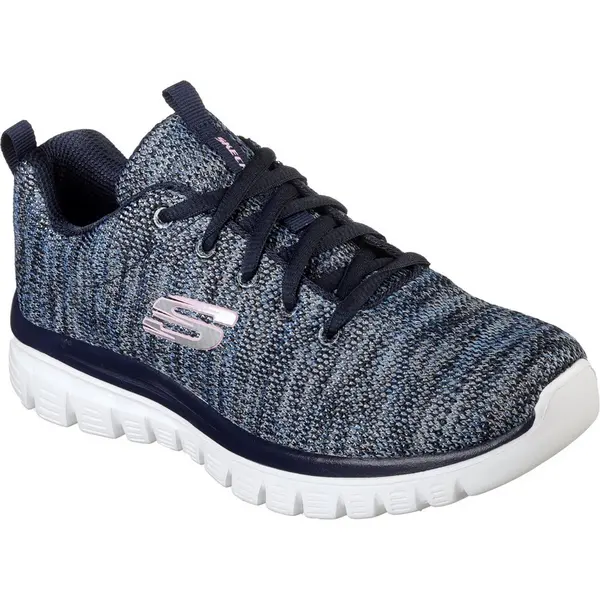 Image of Skechers Womens Graceful Twisted Fortune Lace Up Shoes UK Size 4 (EU 37)