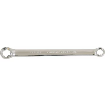 Image of Kennedy-pro - Torx Double End Ring Spanner, Chrome Vanadium Steel, E14 X E18
