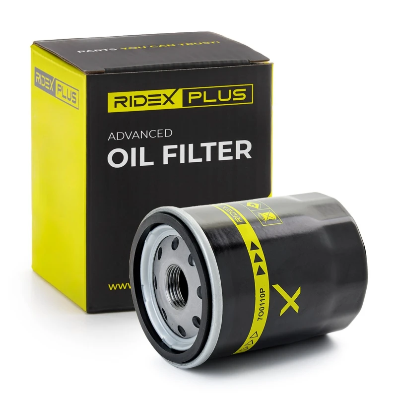 Image of RIDEX PLUS Oil filter RIDEX PLUS 7O0110P