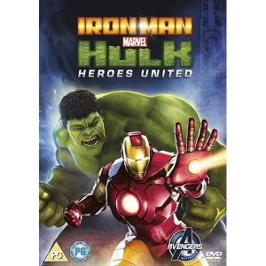 image of Iron Man and Hulk: Heroes United DVD