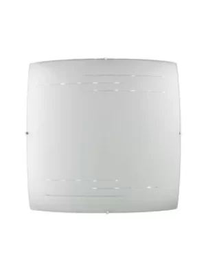 Image of CHARME LED Flush Ceiling Light White 2100lm 4000K Dimmable 35x35cm